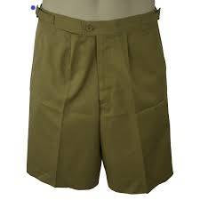 Midford Tab School Shorts Style 9904 Khaki