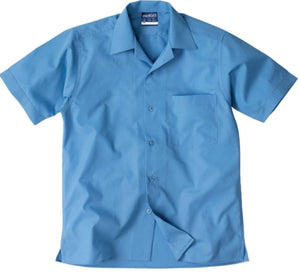 Boy's Short Sleeve Open Neck School Shirt – Dressed for School