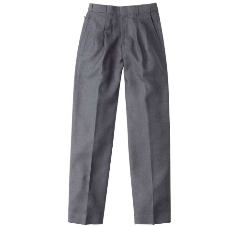 Boy's Extendable Melange School Trousers