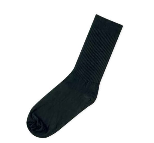 Midford School Socks Up and Downers – 3 Pack, versatile unisex school socks, can be worn up, down, or folded neatly.