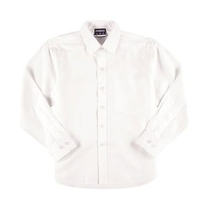 Boys Long Sleeve School Shirt Brushed Poly/Cotton